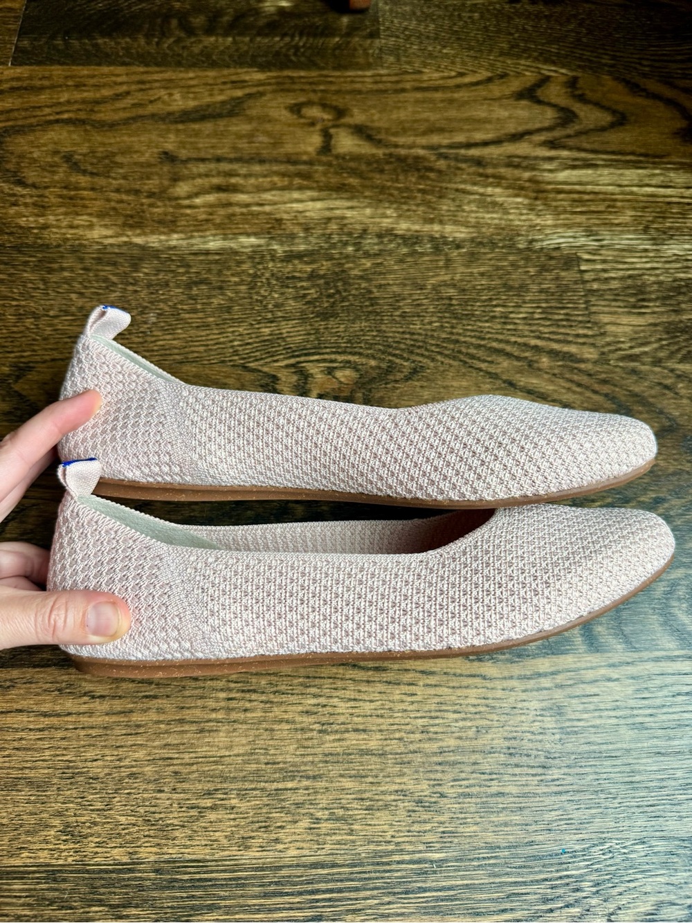 Rothy's Pale Pink The Daily Ballet Flats - Picture 2 of 4